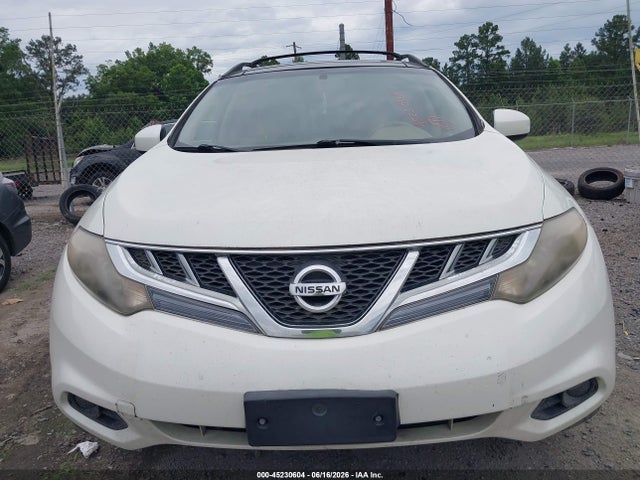 2011 Nissan Murano Sv მანქანა იყიდება აუქციონზე, vin: JN8AZ1MU0BW055937, აუქციონის ნომერი: 45230604
