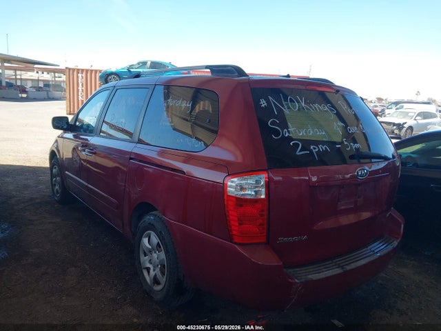 Aukcja sprzedaży 2009 Kia Sedona Lx, vin: KNDMB233796304482, numer aukcji: 45230675