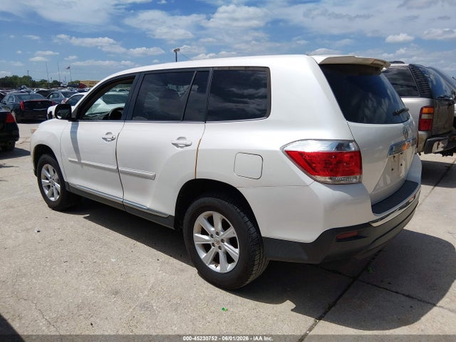 Aukcja sprzedaży 2013 Toyota Highlander, vin: 5TDZA3EH7DS045458, numer aukcji: 45230752