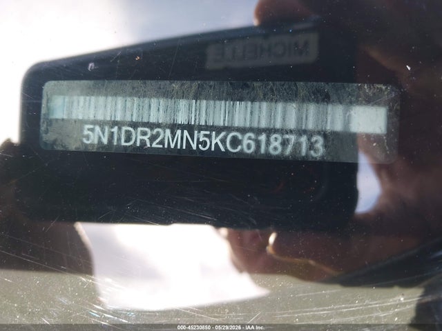 Продажа на аукционе авто 2019 Nissan Pathfinder Sv, vin: 5N1DR2MN5KC618713, номер лота: 45230850