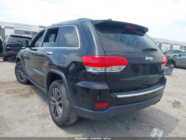 Aukcja sprzedaży 2018 Jeep Grand Cherokee Limited 4x2, vin: 1C4RJEBG2JC131166, numer aukcji: 45230871