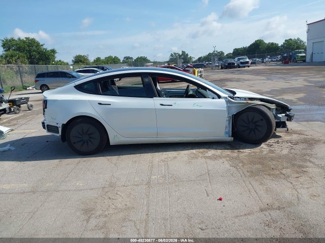 2025 Tesla Model 3 Long Range Rear-wheel Drive/standard Rear-wheel Drive მანქანა იყიდება აუქციონზე, vin: 5YJ3E1EA8SF130179, აუქციონის ნომერი: 45230877