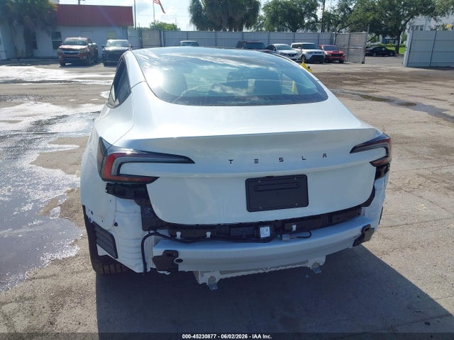2025 Tesla Model 3 Long Range Rear-wheel Drive/standard Rear-wheel Drive მანქანა იყიდება აუქციონზე, vin: 5YJ3E1EA8SF130179, აუქციონის ნომერი: 45230877