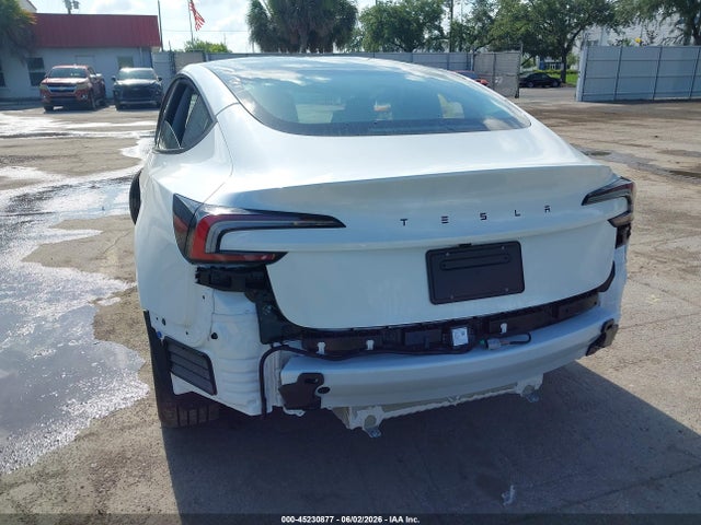 2025 Tesla Model 3 Long Range Rear-wheel Drive/standard Rear-wheel Drive მანქანა იყიდება აუქციონზე, vin: 5YJ3E1EA8SF130179, აუქციონის ნომერი: 45230877