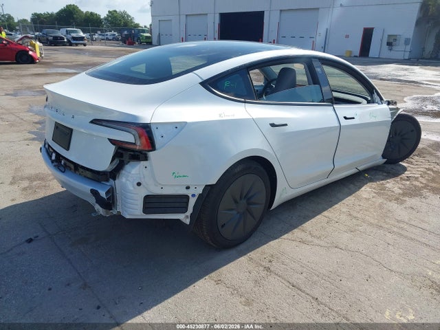 2025 Tesla Model 3 Long Range Rear-wheel Drive/standard Rear-wheel Drive მანქანა იყიდება აუქციონზე, vin: 5YJ3E1EA8SF130179, აუქციონის ნომერი: 45230877