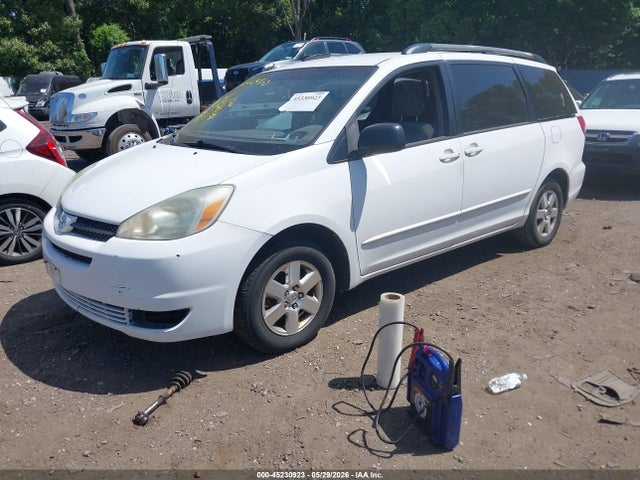 2004 Toyota Sienna Le მანქანა იყიდება აუქციონზე, vin: 5TDZA23C94S201968, აუქციონის ნომერი: 45230923
