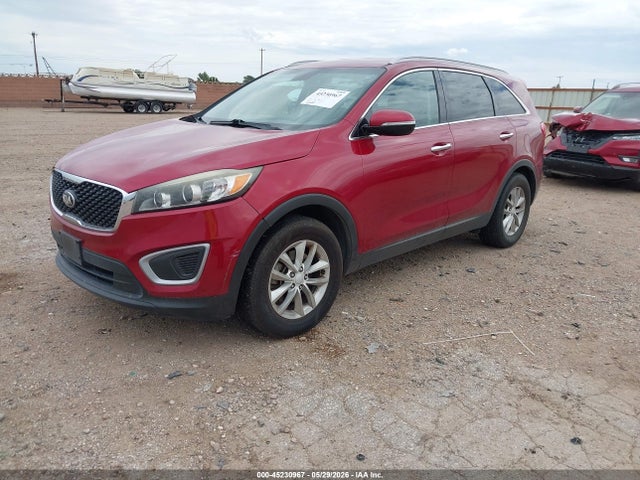 45230967 :رقم المزاد ، 5XYPG4A3XGG054906 vin ، 2016 Kia Sorento 2.4l Lx مزاد بيع