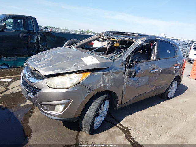 2012 Hyundai Tucson Limited მანქანა იყიდება აუქციონზე, vin: KM8JUCAC8CU538005, აუქციონის ნომერი: 45231039