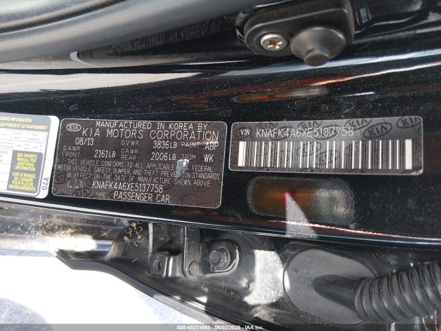 KIA FORTE LX 2014 KNAFK4A6XE5137758 Image 9