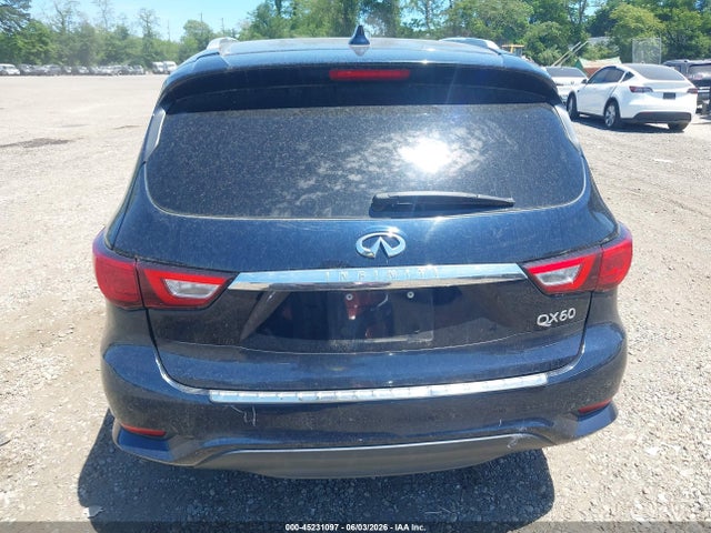 2017 Infiniti Qx60 მანქანა იყიდება აუქციონზე, vin: 5N1DL0MMXHC554691, აუქციონის ნომერი: 45231097