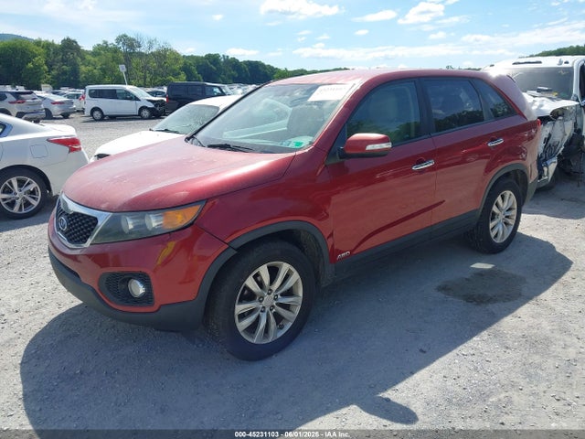 2011 Kia Sorento Ex V6 მანქანა იყიდება აუქციონზე, vin: 5XYKUDA27BG013166, აუქციონის ნომერი: 45231103