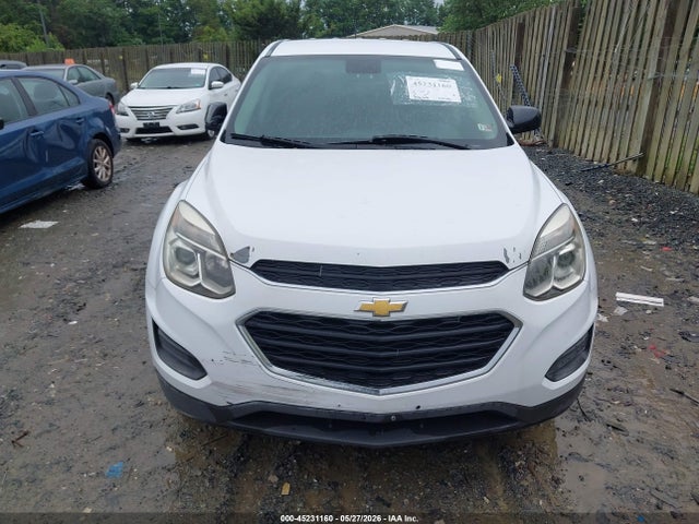2016 Chevrolet Equinox Ls მანქანა იყიდება აუქციონზე, vin: 2GNFLEEK4G6267045, აუქციონის ნომერი: 45231160