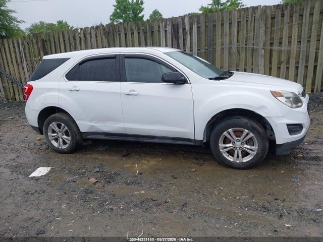 2016 Chevrolet Equinox Ls მანქანა იყიდება აუქციონზე, vin: 2GNFLEEK4G6267045, აუქციონის ნომერი: 45231160