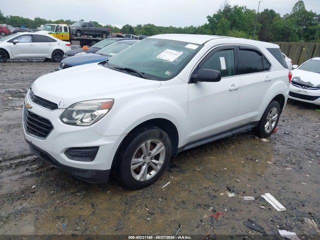 2016 Chevrolet Equinox Ls მანქანა იყიდება აუქციონზე, vin: 2GNFLEEK4G6267045, აუქციონის ნომერი: 45231160