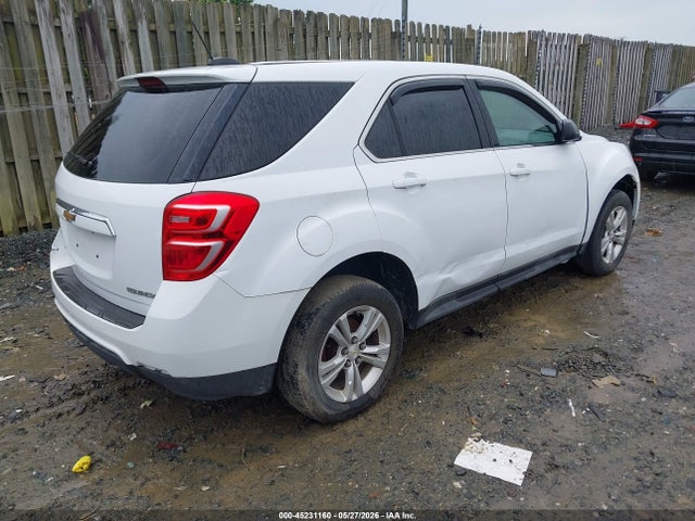 2016 Chevrolet Equinox Ls მანქანა იყიდება აუქციონზე, vin: 2GNFLEEK4G6267045, აუქციონის ნომერი: 45231160