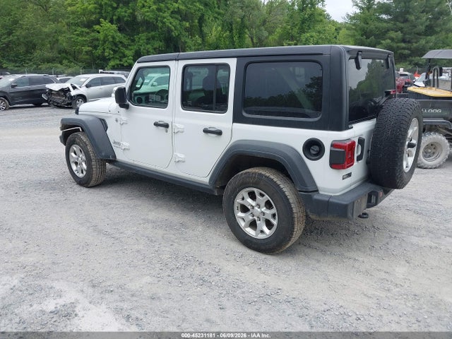 45231181 :رقم المزاد ، 1C4HJXDG1MW647333 vin ، 2021 Jeep Wrangler Unlimited Islander 4x4 مزاد بيع