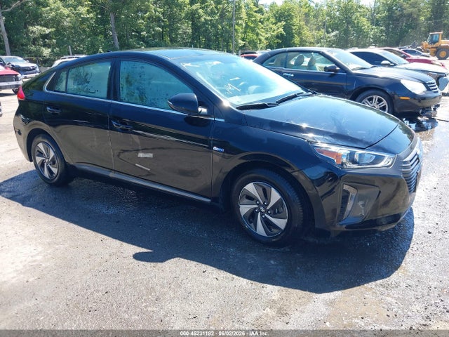 2017 Hyundai Ioniq Hybrid Sel მანქანა იყიდება აუქციონზე, vin: KMHC75LC5HU046189, აუქციონის ნომერი: 45231182