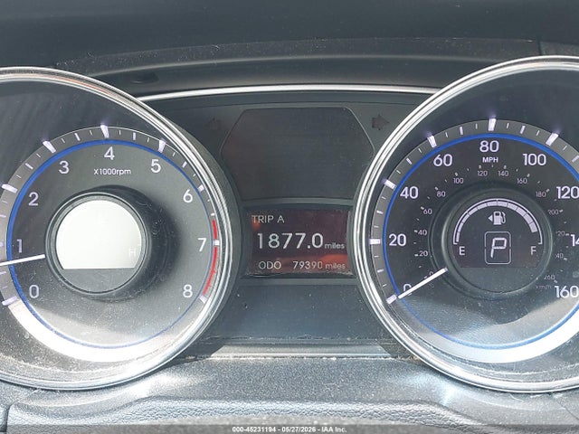 Aukcja sprzedaży 2013 Hyundai Sonata Gls, vin: 5NPEB4AC7DH609790, numer aukcji: 45231194