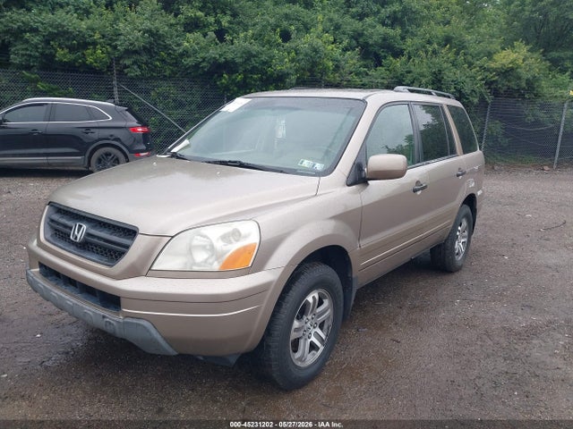 45231202 :رقم المزاد ، 2HKYF18543H606481 vin ، 2003 Honda Pilot Ex-l مزاد بيع