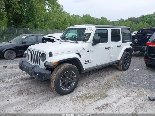 2021 Jeep Wrangler Unlimited 80th Anniversary 4x4 მანქანა იყიდება აუქციონზე, vin: 1C4HJXDNXMW549478, აუქციონის ნომერი: 45231220