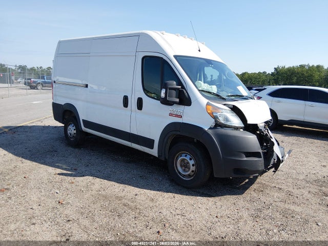 2019 Ram Promaster 1500 High Roof 136 Wb მანქანა იყიდება აუქციონზე, vin: 3C6TRVBG6KE547740, აუქციონის ნომერი: 45231241