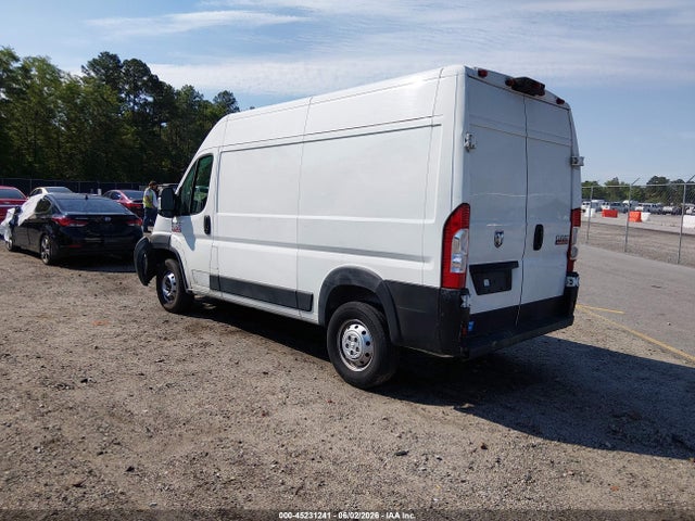 2019 Ram Promaster 1500 High Roof 136 Wb მანქანა იყიდება აუქციონზე, vin: 3C6TRVBG6KE547740, აუქციონის ნომერი: 45231241