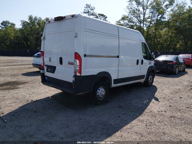 2019 Ram Promaster 1500 High Roof 136 Wb მანქანა იყიდება აუქციონზე, vin: 3C6TRVBG6KE547740, აუქციონის ნომერი: 45231241