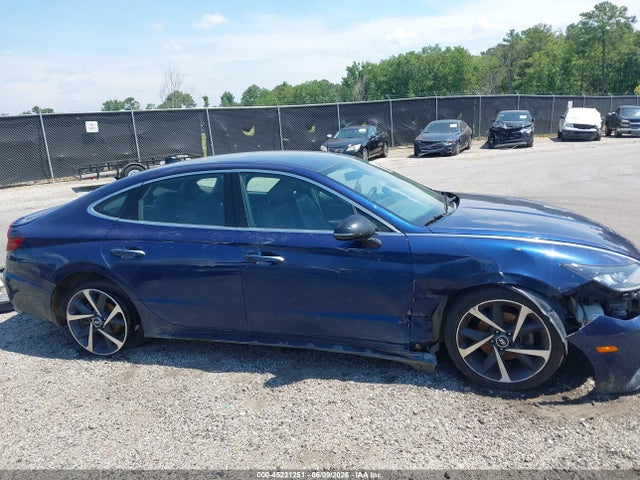 45231251 :رقم المزاد ، 5NPEJ4J25MH062822 vin ، 2021 Hyundai Sonata Sel Plus مزاد بيع