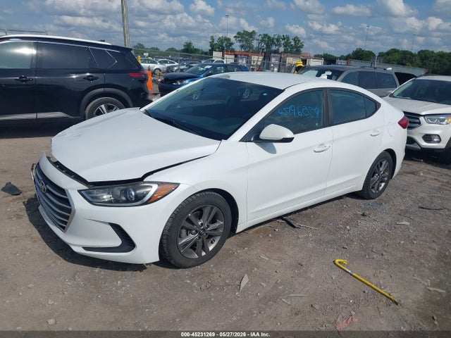 2018 Hyundai Elantra Sel მანქანა იყიდება აუქციონზე, vin: 5NPD84LF0JH396193, აუქციონის ნომერი: 45231269