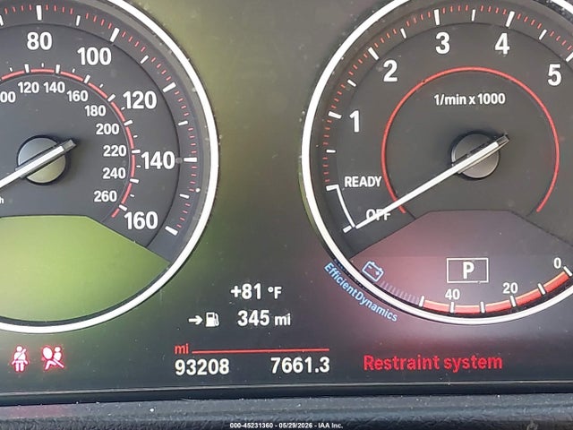 Aukcja sprzedaży 2016 Bmw 328i, vin: WBA8E9G55GNU29459, numer aukcji: 45231360