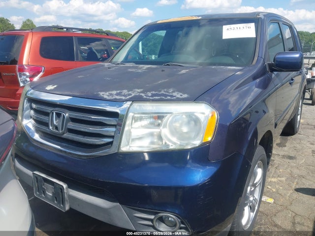2014 Honda Pilot Ex-l მანქანა იყიდება აუქციონზე, vin: 5FNYF4H50EB001666, აუქციონის ნომერი: 45231370