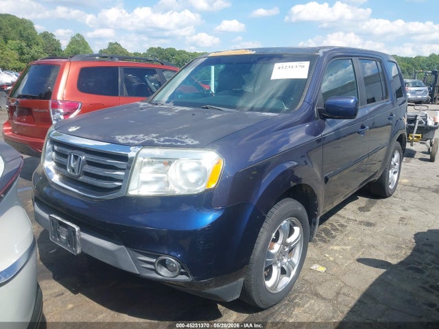 2014 Honda Pilot Ex-l მანქანა იყიდება აუქციონზე, vin: 5FNYF4H50EB001666, აუქციონის ნომერი: 45231370