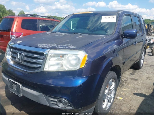 2014 Honda Pilot Ex-l მანქანა იყიდება აუქციონზე, vin: 5FNYF4H50EB001666, აუქციონის ნომერი: 45231370