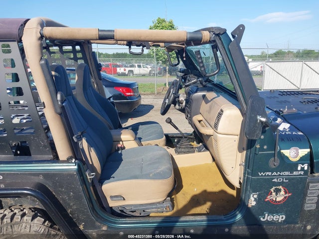 45231380 :رقم المزاد ، 1J4FA59S2YP790701 vin ، 2000 Jeep Wrangler Sahara مزاد بيع
