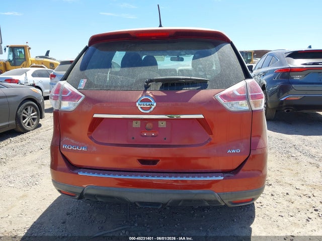 45231401 :رقم المزاد ، KNMAT2MV1GP632827 vin ، 2016 Nissan Rogue S مزاد بيع
