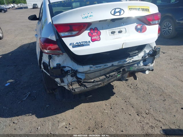 2018 Hyundai Elantra Value Edition მანქანა იყიდება აუქციონზე, vin: 5NPD84LF9JH375746, აუქციონის ნომერი: 45231430