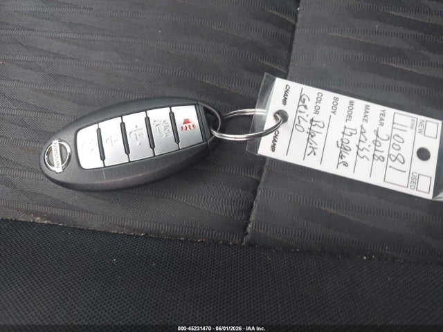 45231470 :رقم المزاد ، 5N1AT2MT5JC766667 vin ، 2018 Nissan Rogue Sv مزاد بيع