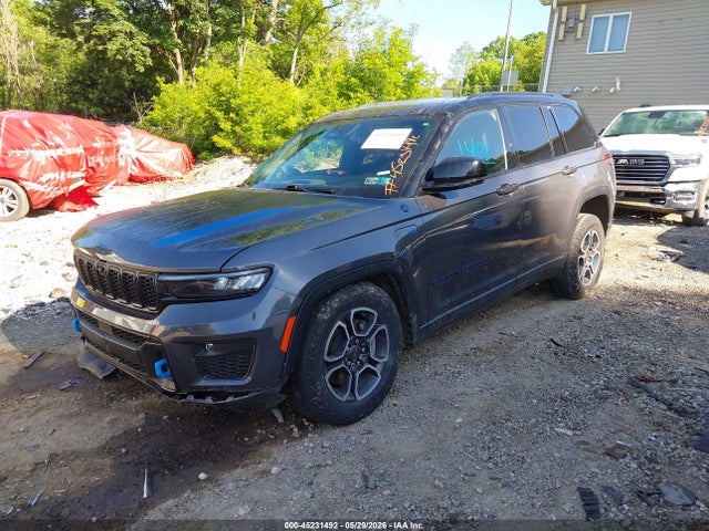 2023 Jeep Grand Cherokee 4xe Trailhawk მანქანა იყიდება აუქციონზე, vin: 1C4RJYC62P8905466, აუქციონის ნომერი: 45231492