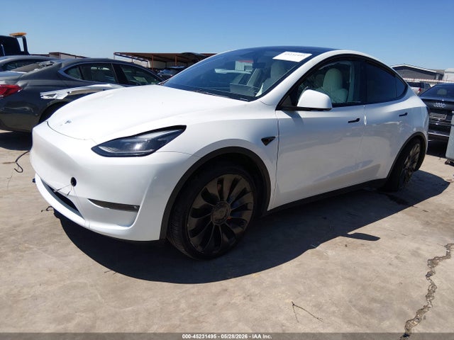 45231495 :رقم المزاد ، 7SAYGDEF8PF782615 vin ، 2023 Tesla Model Y Performance Dual Motor All-wheel Drive مزاد بيع