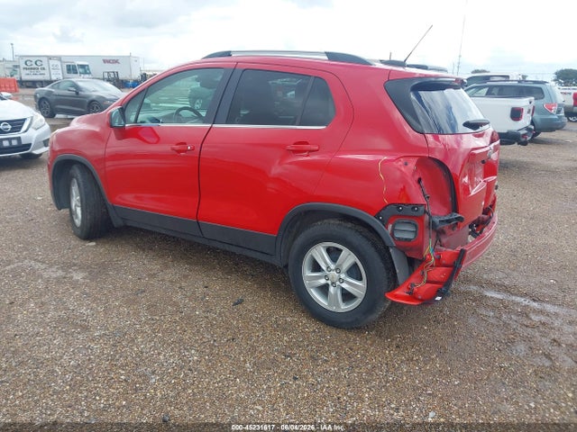 2016 Chevrolet Trax Lt მანქანა იყიდება აუქციონზე, vin: KL7CJLSB6GB755689, აუქციონის ნომერი: 45231617