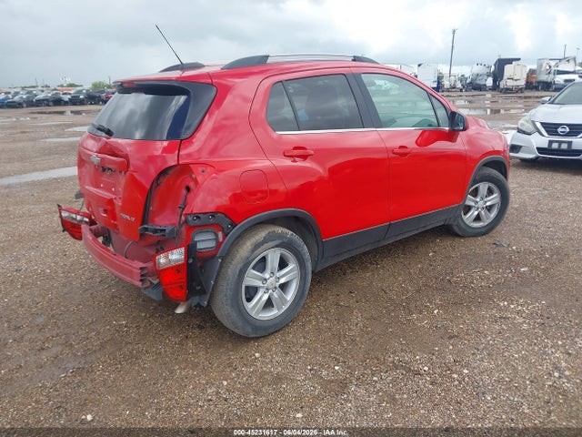 2016 Chevrolet Trax Lt მანქანა იყიდება აუქციონზე, vin: KL7CJLSB6GB755689, აუქციონის ნომერი: 45231617