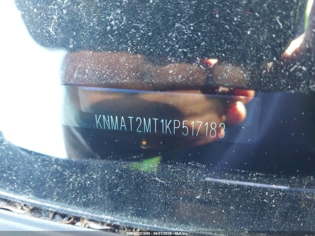 2019 Nissan Rogue Sv მანქანა იყიდება აუქციონზე, vin: KNMAT2MT1KP517183, აუქციონის ნომერი: 45231695