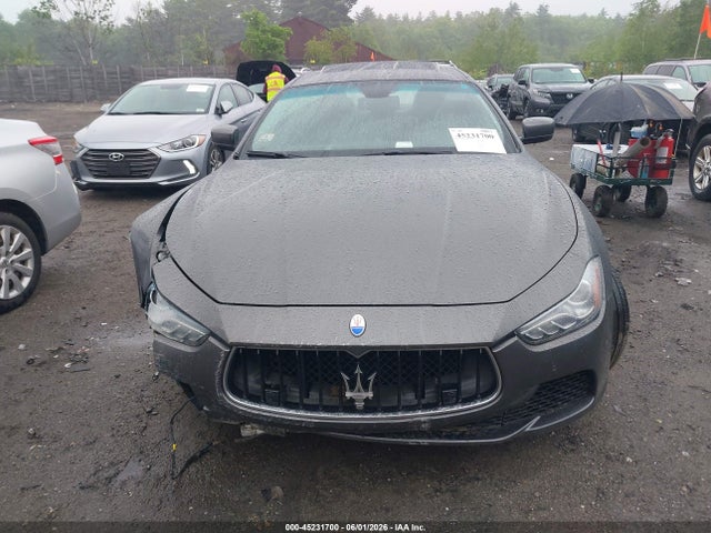 2015 Maserati Ghibli S Q4 მანქანა იყიდება აუქციონზე, vin: ZAM57RTA1F1145203, აუქციონის ნომერი: 45231700