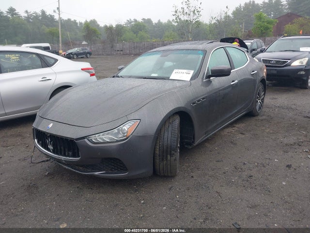 2015 Maserati Ghibli S Q4 მანქანა იყიდება აუქციონზე, vin: ZAM57RTA1F1145203, აუქციონის ნომერი: 45231700