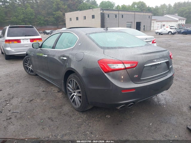 2015 Maserati Ghibli S Q4 მანქანა იყიდება აუქციონზე, vin: ZAM57RTA1F1145203, აუქციონის ნომერი: 45231700