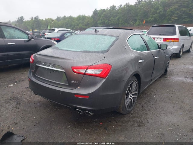 2015 Maserati Ghibli S Q4 მანქანა იყიდება აუქციონზე, vin: ZAM57RTA1F1145203, აუქციონის ნომერი: 45231700