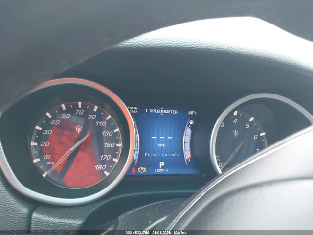 2015 Maserati Ghibli S Q4 მანქანა იყიდება აუქციონზე, vin: ZAM57RTA1F1145203, აუქციონის ნომერი: 45231700
