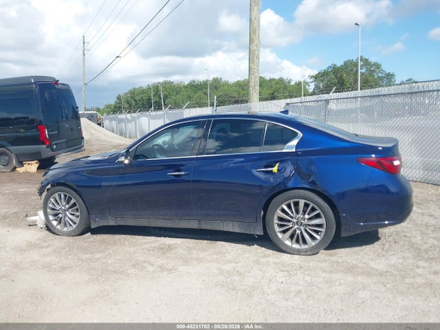 Продажа на аукционе авто 2021 Infiniti Q50 Luxe, vin: JN1EV7BP5MM702052, номер лота: 45231702
