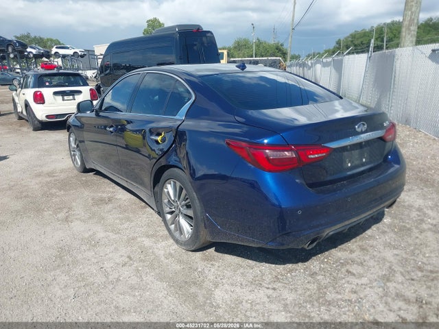 Продажа на аукционе авто 2021 Infiniti Q50 Luxe, vin: JN1EV7BP5MM702052, номер лота: 45231702