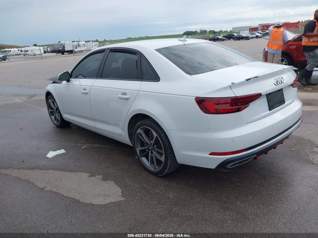 Продажа на аукционе авто 2019 Audi A4 40 Titanium Premium, vin: WAUGMAF47KA106202, номер лота: 45231730